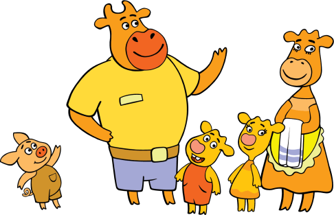 Герои мультфильма